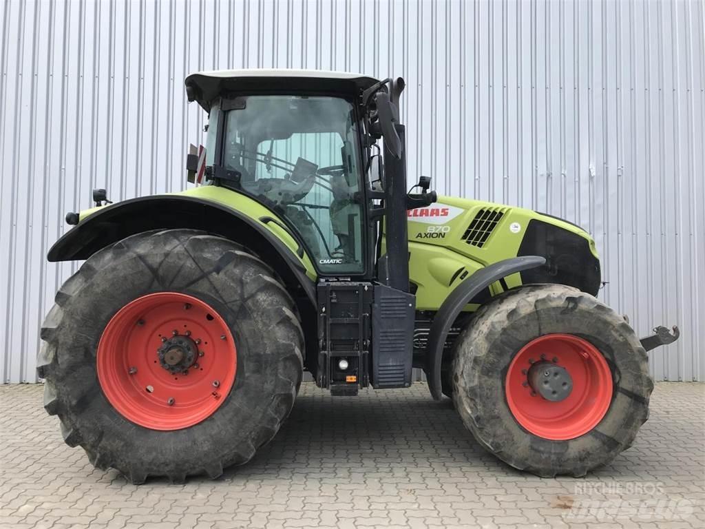 CLAAS Axion 870 曳引機
