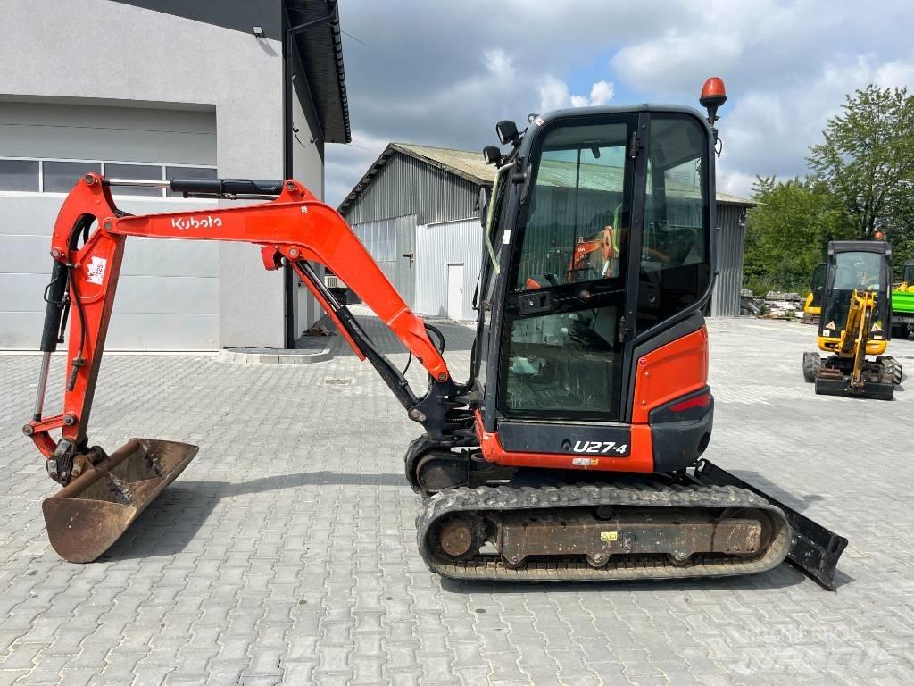 Kubota U 27-4 小型挖土機/掘鑿機<7t(小型挖掘機)