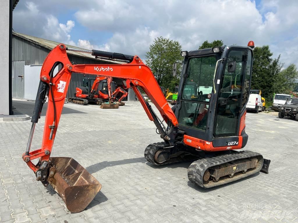 Kubota U 27-4 小型挖土機/掘鑿機<7t(小型挖掘機)