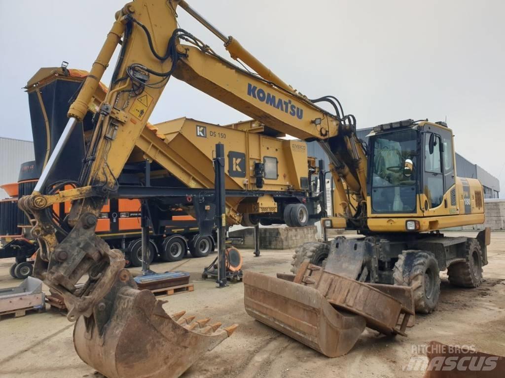 Komatsu PW180-7 旋轉式挖土機/掘鑿機/挖掘機