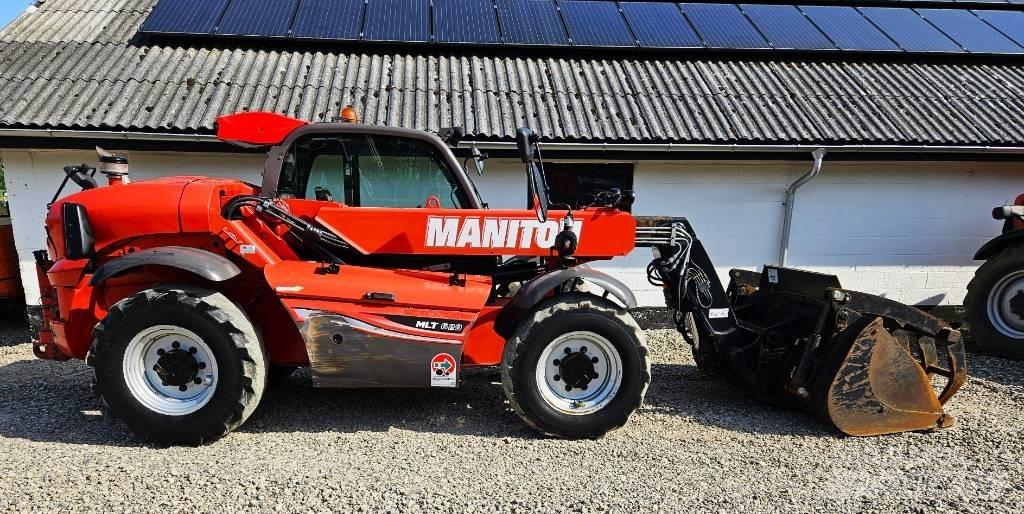 Manitou MLT 629 農業用伸縮臂裝載機