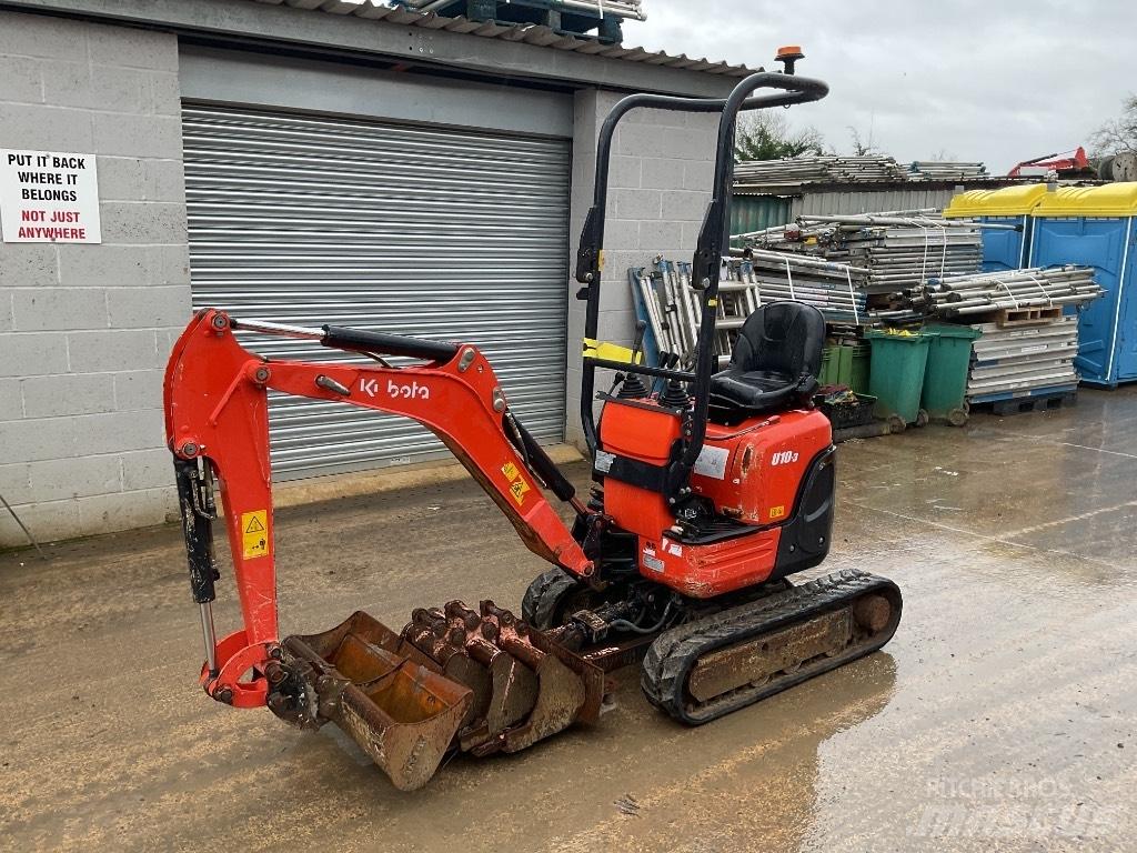 Kubota U 10 小型挖土機/掘鑿機<7t(小型挖掘機)