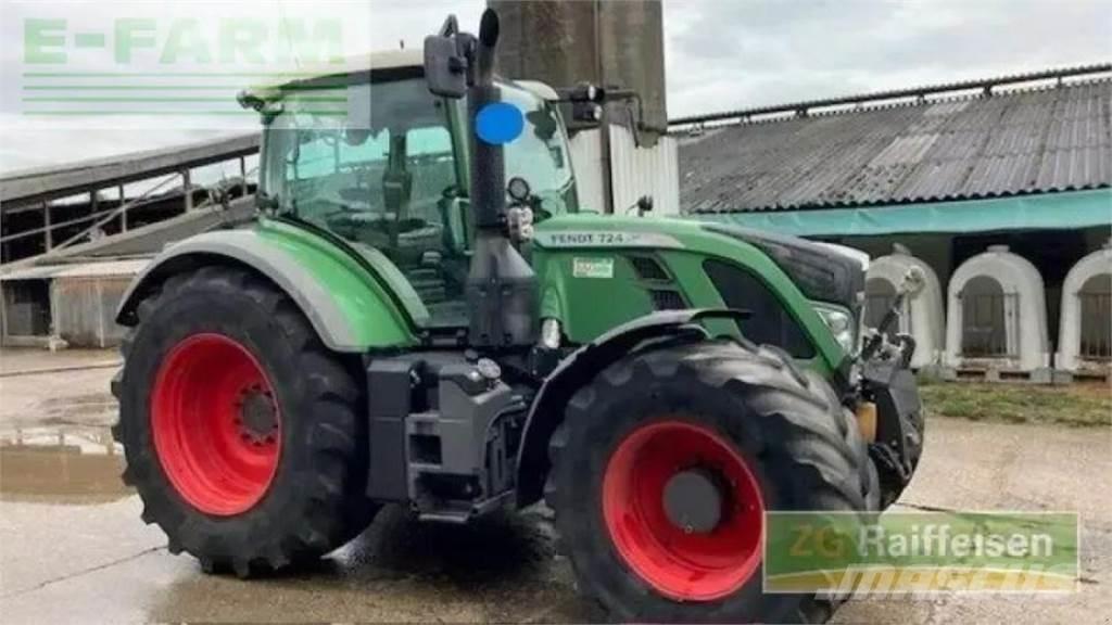Fendt vario 724 曳引機