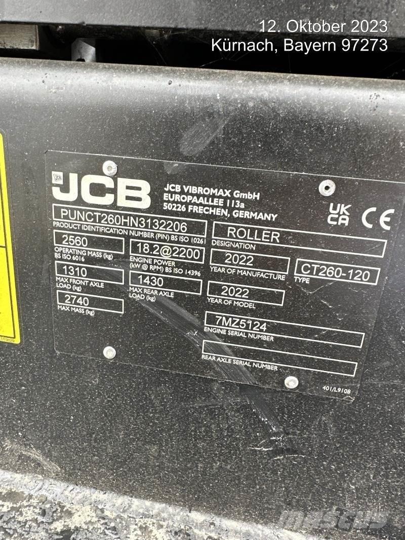 JCB CT260-120 滾壓機