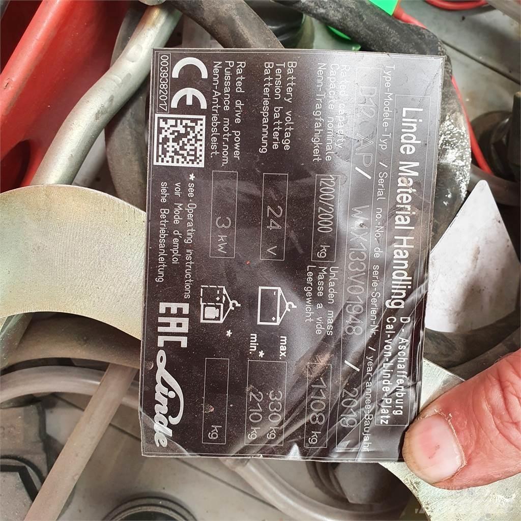 Linde D12AP 行走控制式堆積機
