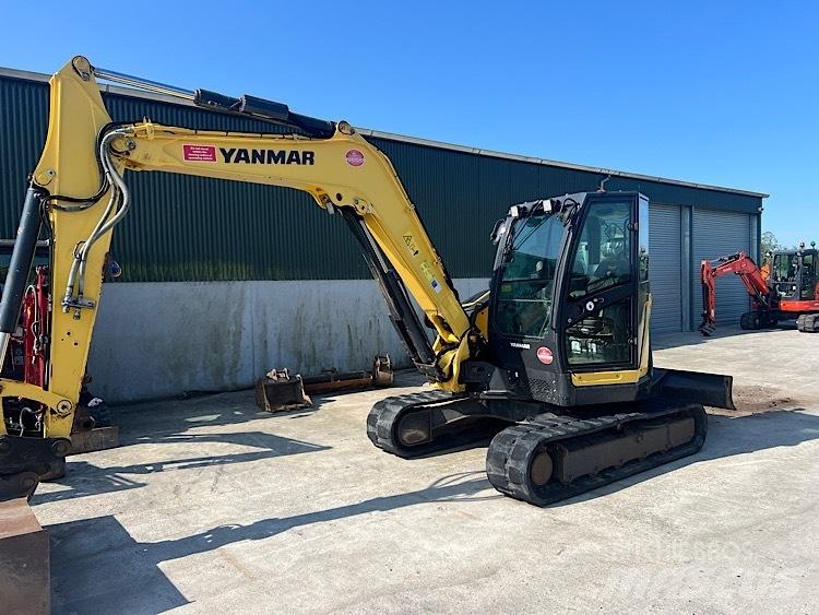 Yanmar Vio80-1a 中型挖土機/掘鑿機/挖掘機 7t-12t