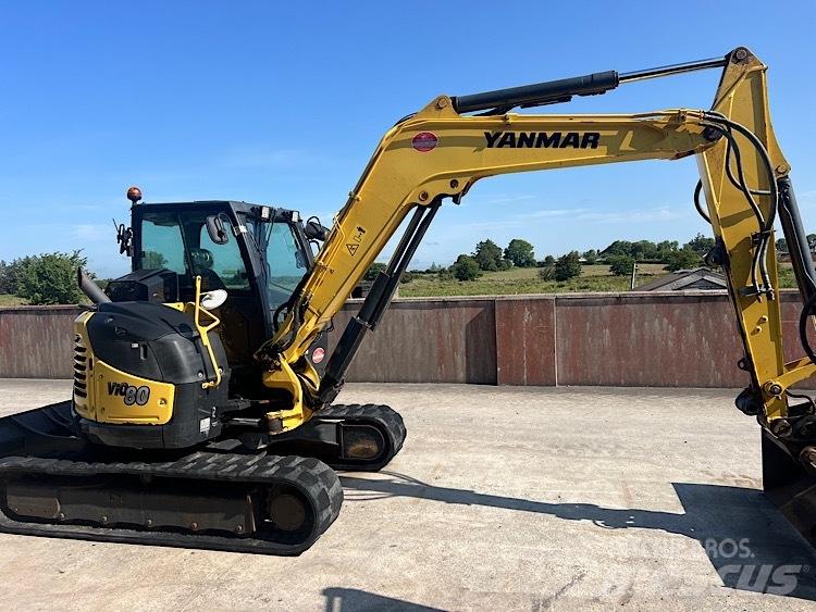 Yanmar Vio80-1a 中型挖土機/掘鑿機/挖掘機 7t-12t