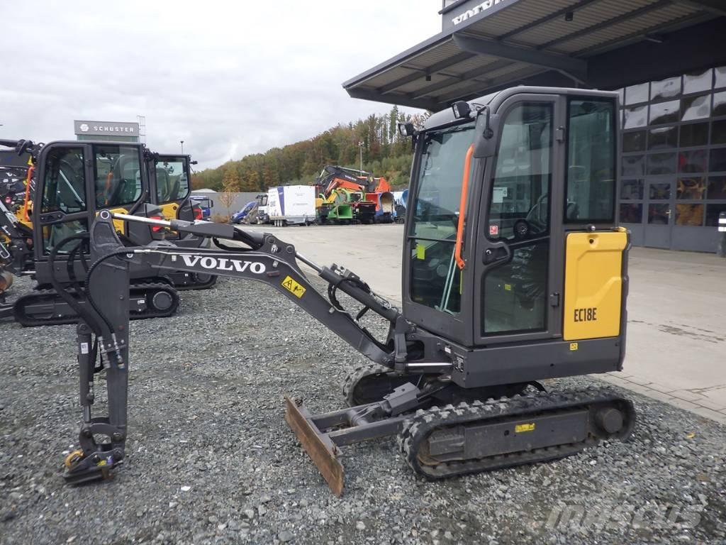 Volvo EC 18 E 小型挖土機/掘鑿機<7t(小型挖掘機)