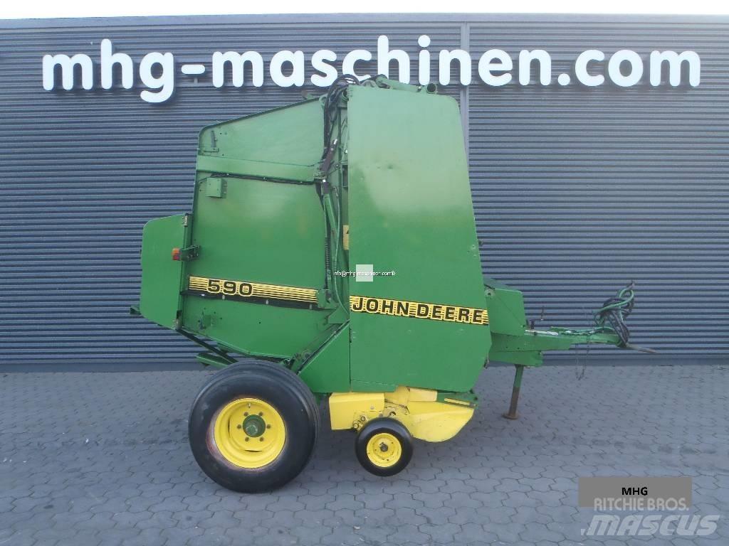John Deere 590 圓型牧草打包機