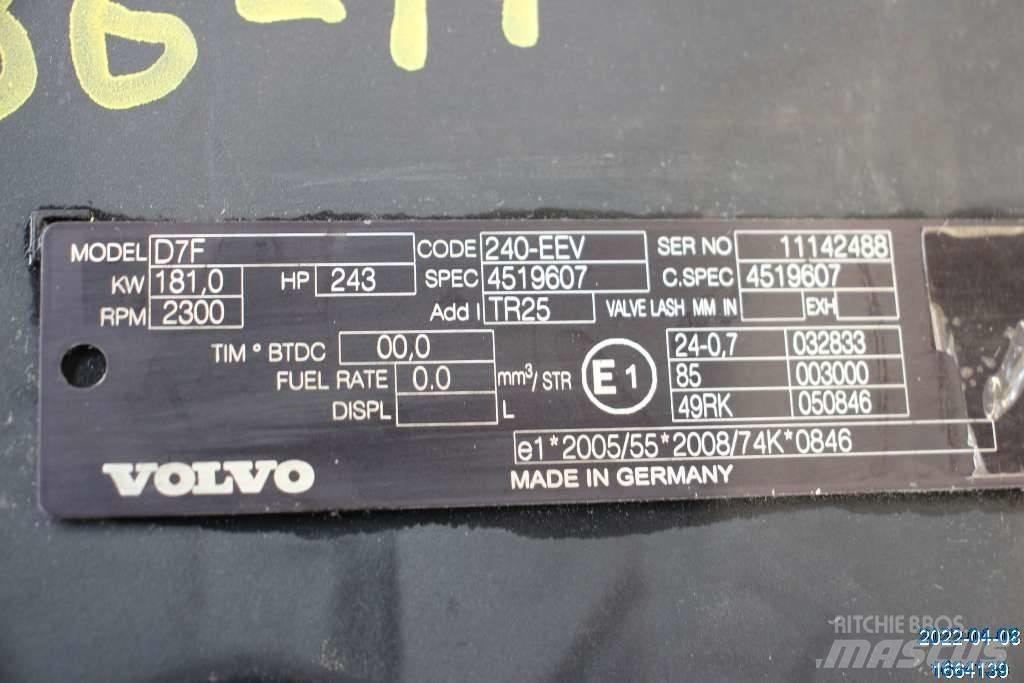 Volvo FL 240 引擎/發動機