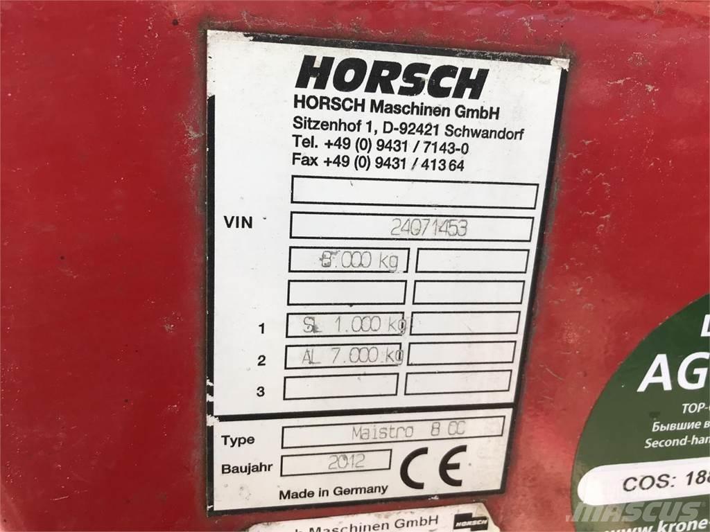 Horsch Maistro 8CC 精密播種機