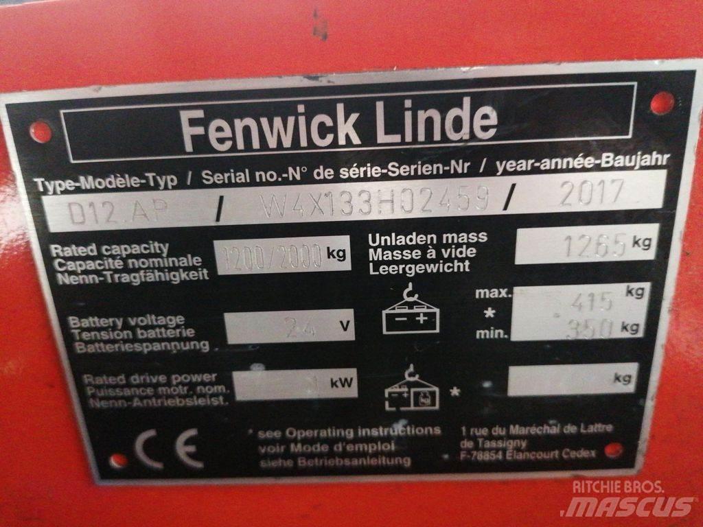 Linde D12AP 行走控制式堆積機