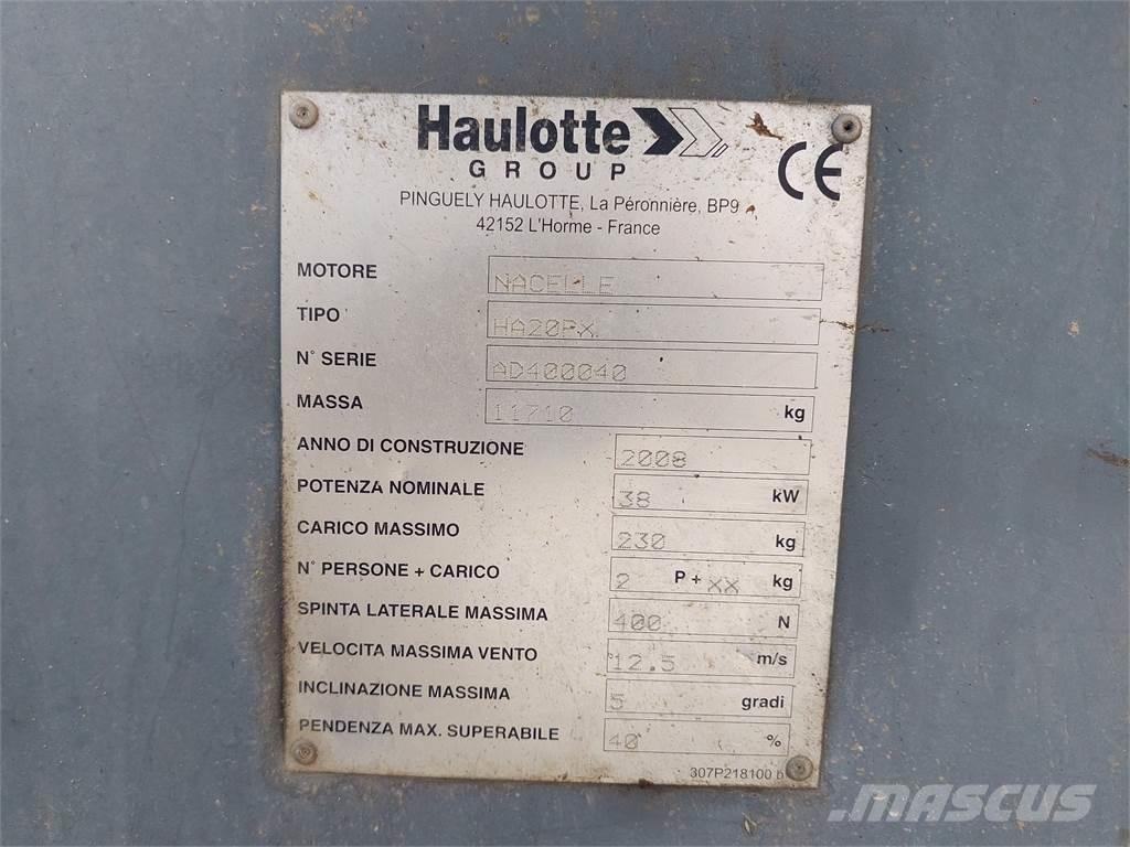 Haulotte HA20PX 曲臂高空作業車