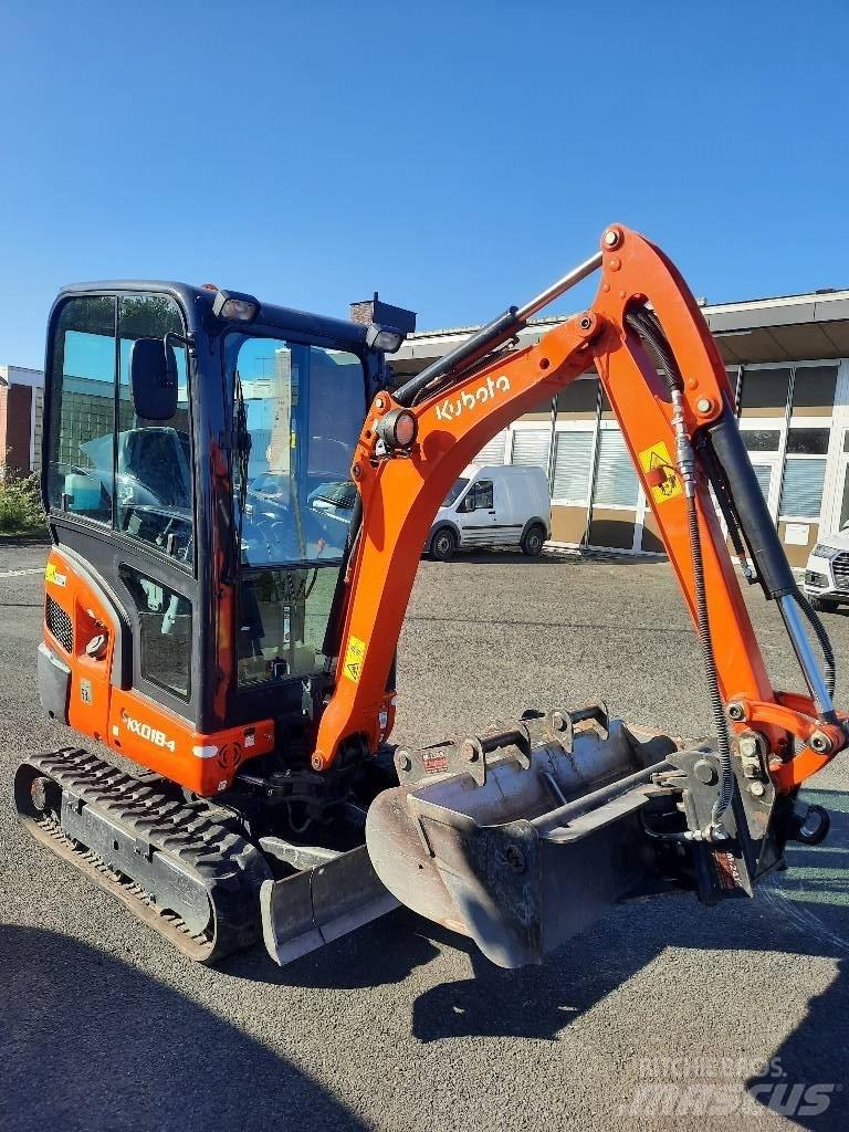 Kubota KX 018-4 小型挖土機/掘鑿機<7t(小型挖掘機)