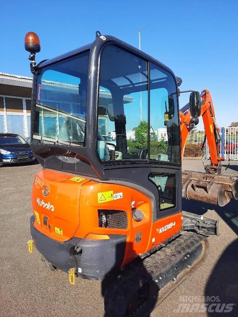 Kubota KX 018-4 小型挖土機/掘鑿機<7t(小型挖掘機)