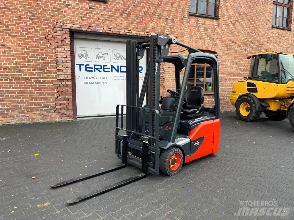 Linde E 15 電動堆高機
