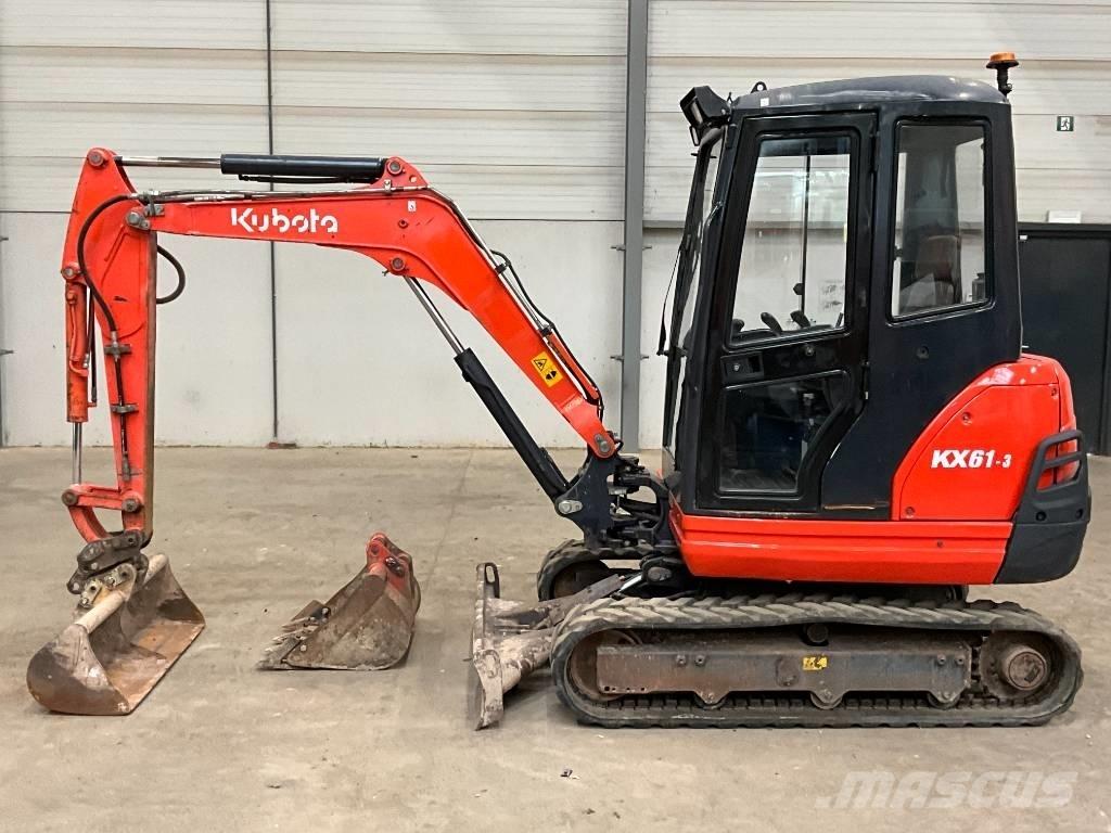 Kubota KX 61-3 小型挖土機/掘鑿機<7t(小型挖掘機)
