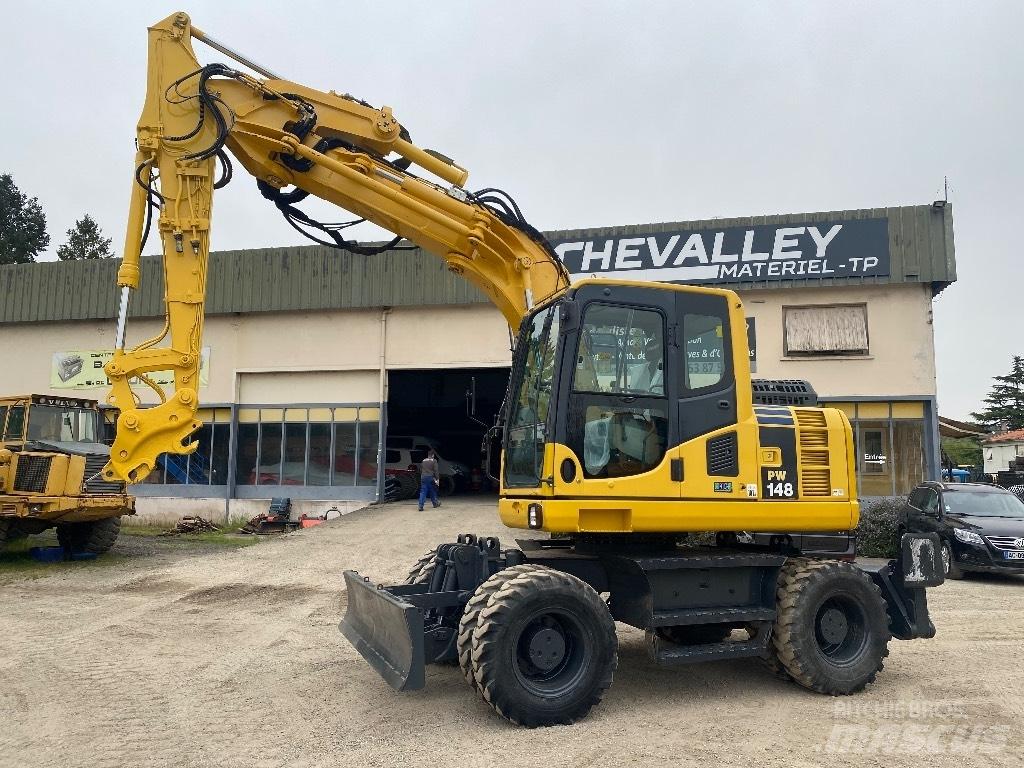 Komatsu PW 148-8 旋轉式挖土機/掘鑿機/挖掘機