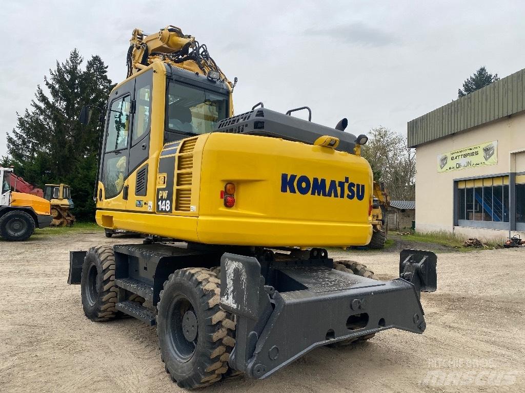 Komatsu PW 148-8 旋轉式挖土機/掘鑿機/挖掘機