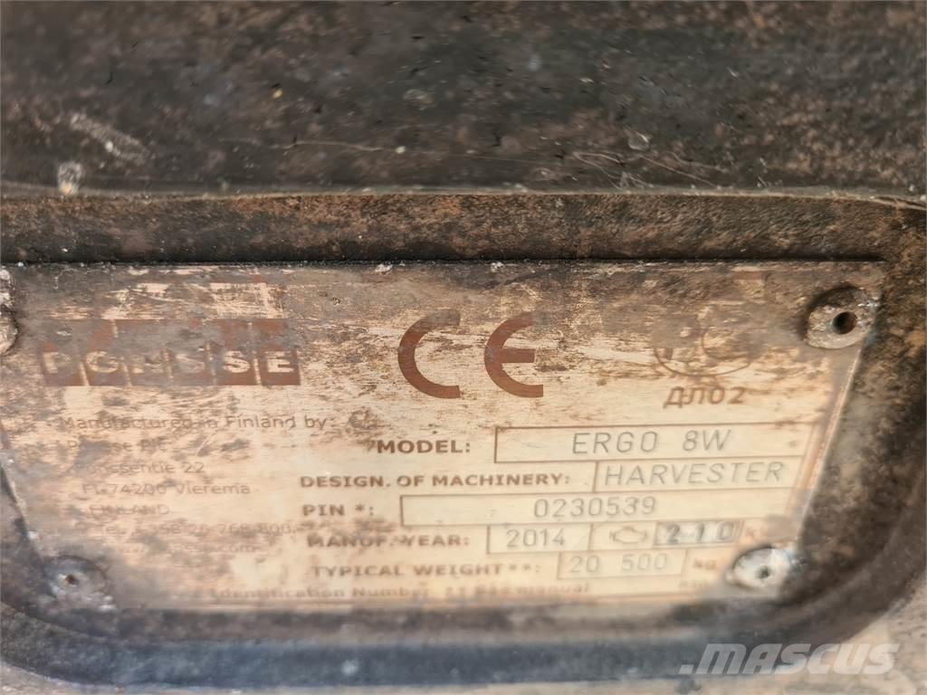 Ponsse Ergo 8wd 收穫機