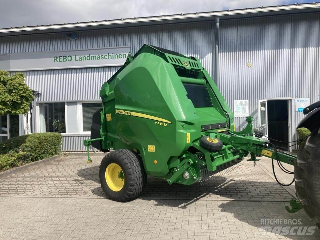 John Deere V461M 圓型牧草打包機