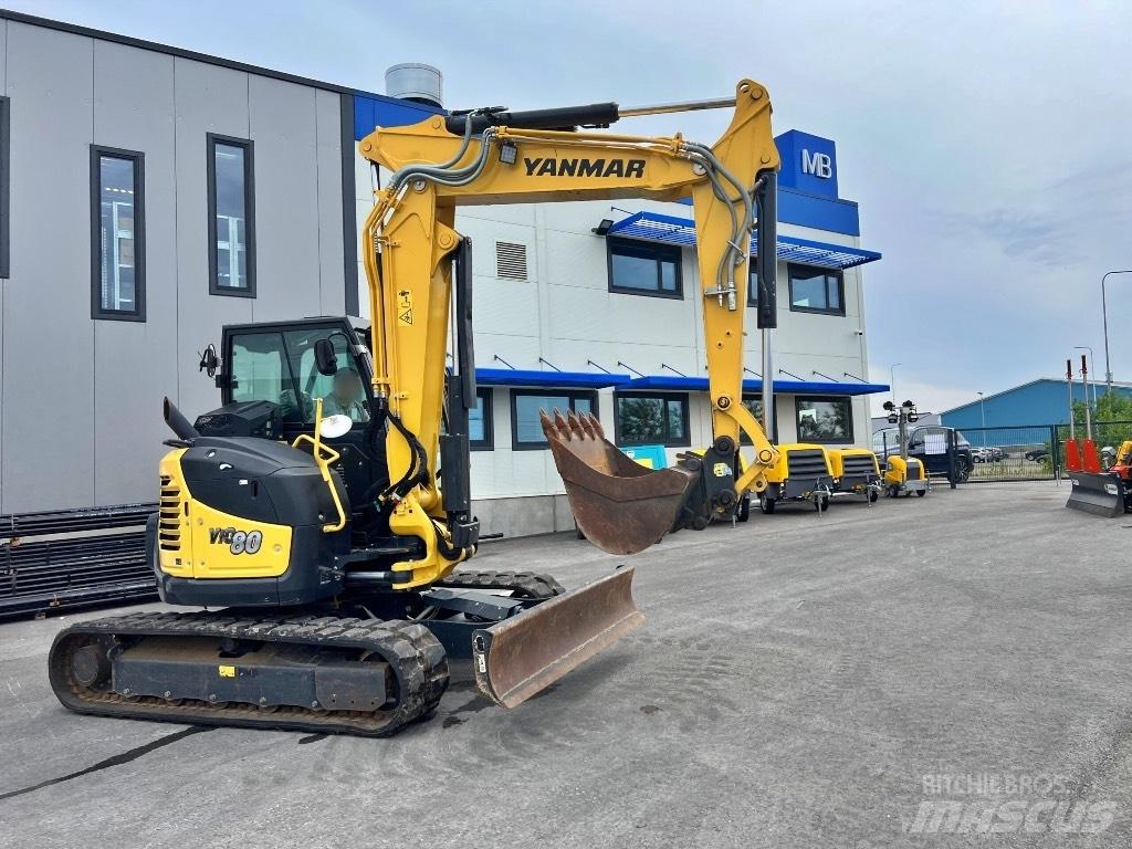 Yanmar Vio 80-2PB 中型挖土機/掘鑿機/挖掘機 7t-12t