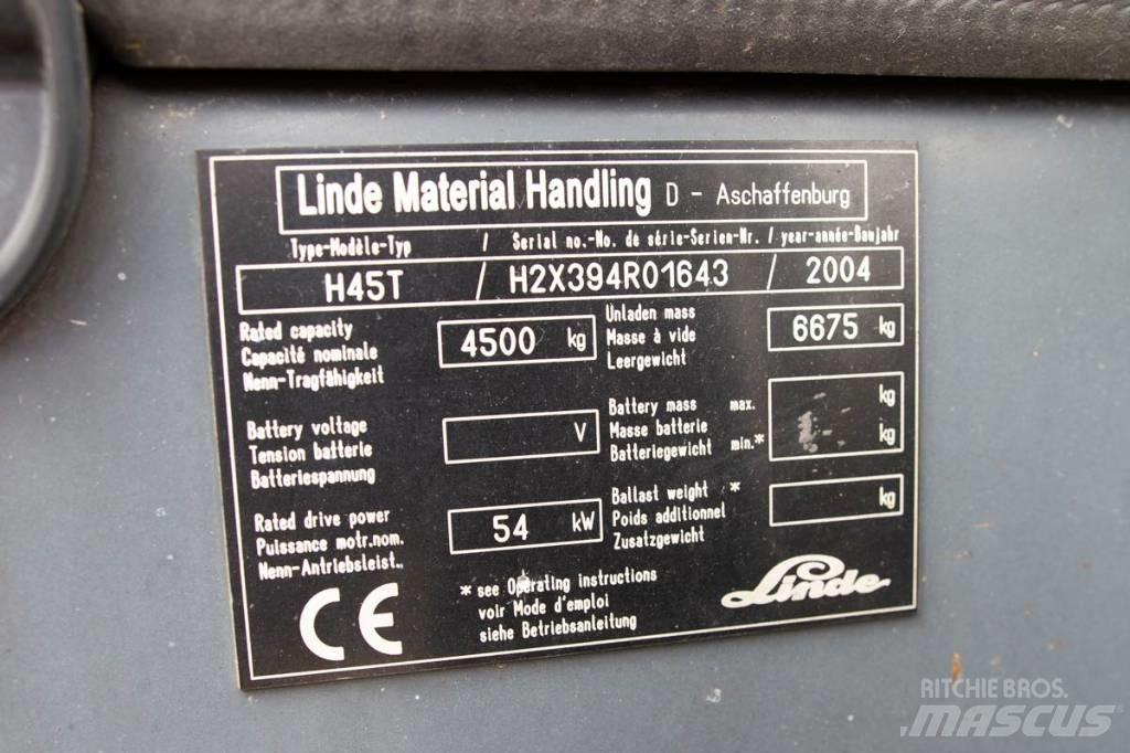 Linde H 45 T 液化石油氣LPG卡車