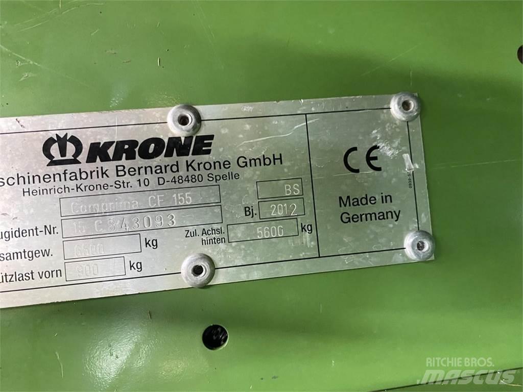 Krone CF 155 XC 圓型牧草打包機