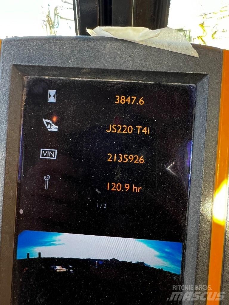 JCB JS 220 N LC 履帶式 挖土機/掘鑿機/挖掘機