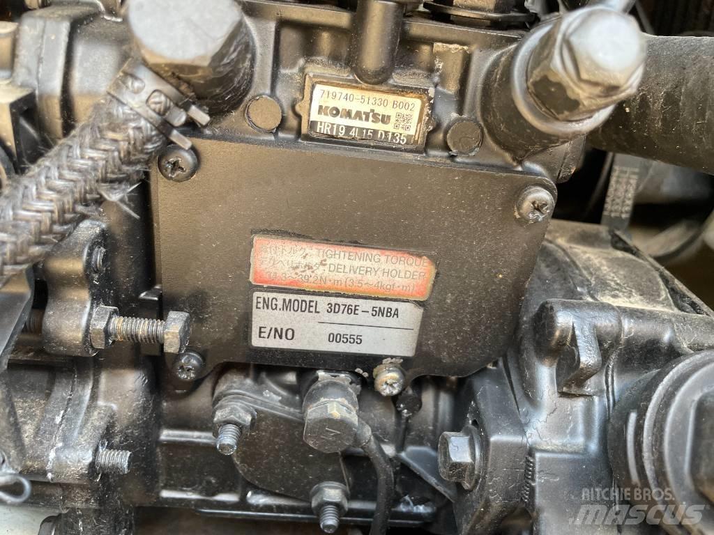 Komatsu PC 20 履帶式 挖土機/掘鑿機/挖掘機