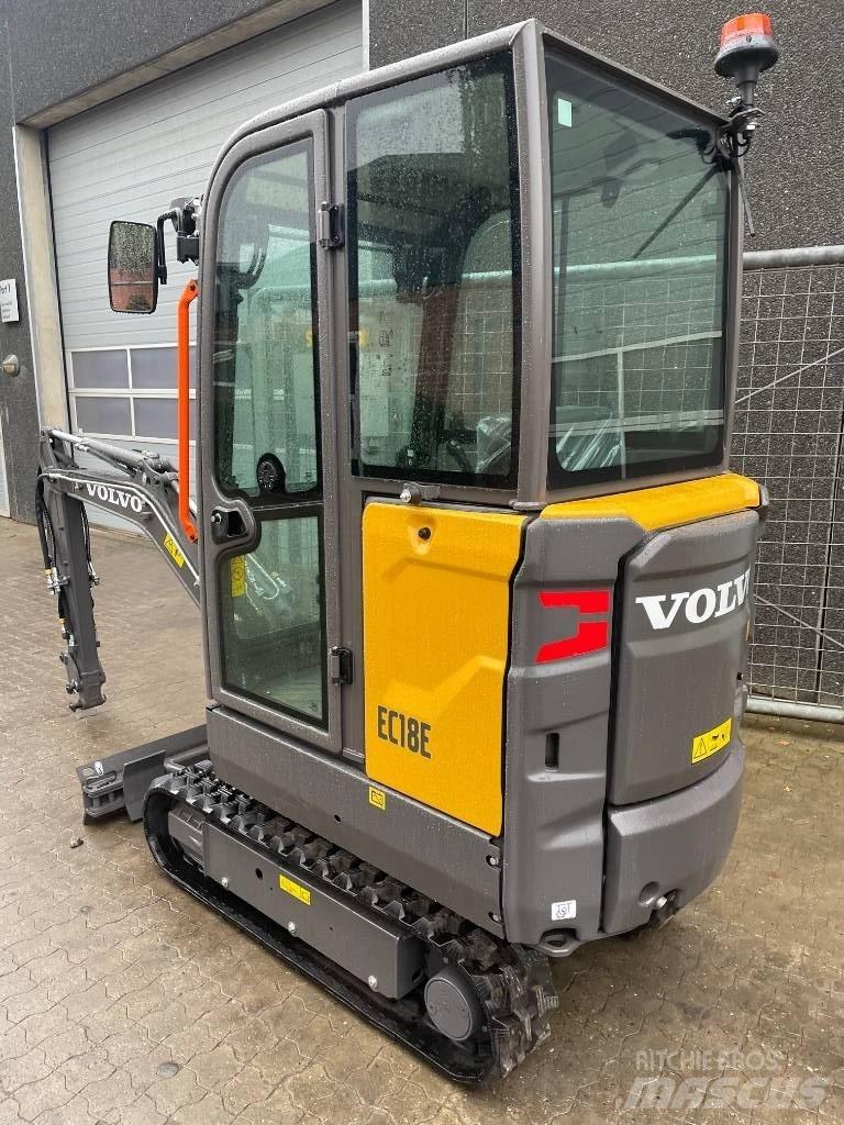 Volvo EC18E 小型挖土機/掘鑿機<7t(小型挖掘機)