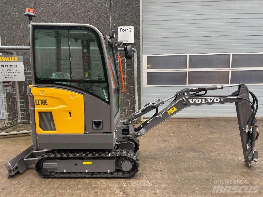 Volvo EC18E 小型挖土機/掘鑿機<7t(小型挖掘機)
