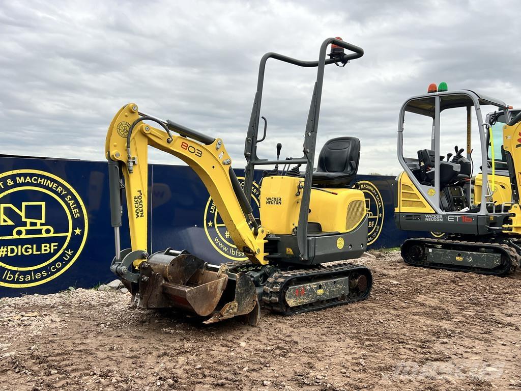Wacker Neuson 803 特殊挖土機/掘鑿機/挖掘機