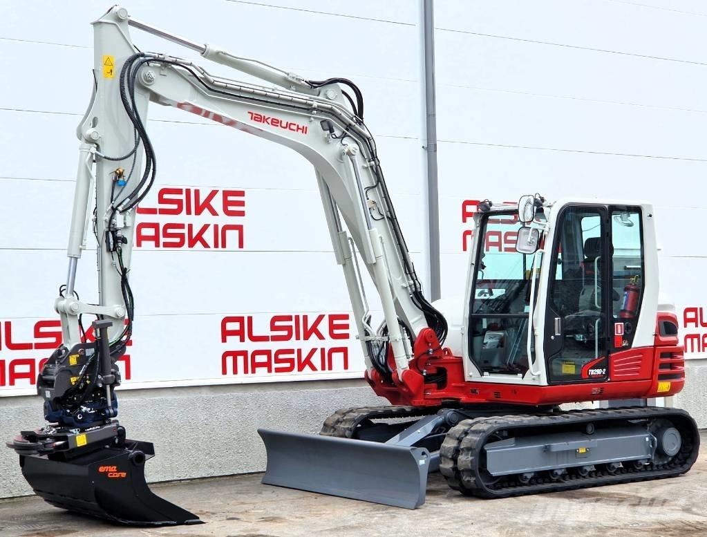 Takeuchi TB290-2 中型挖土機/掘鑿機/挖掘機 7t-12t