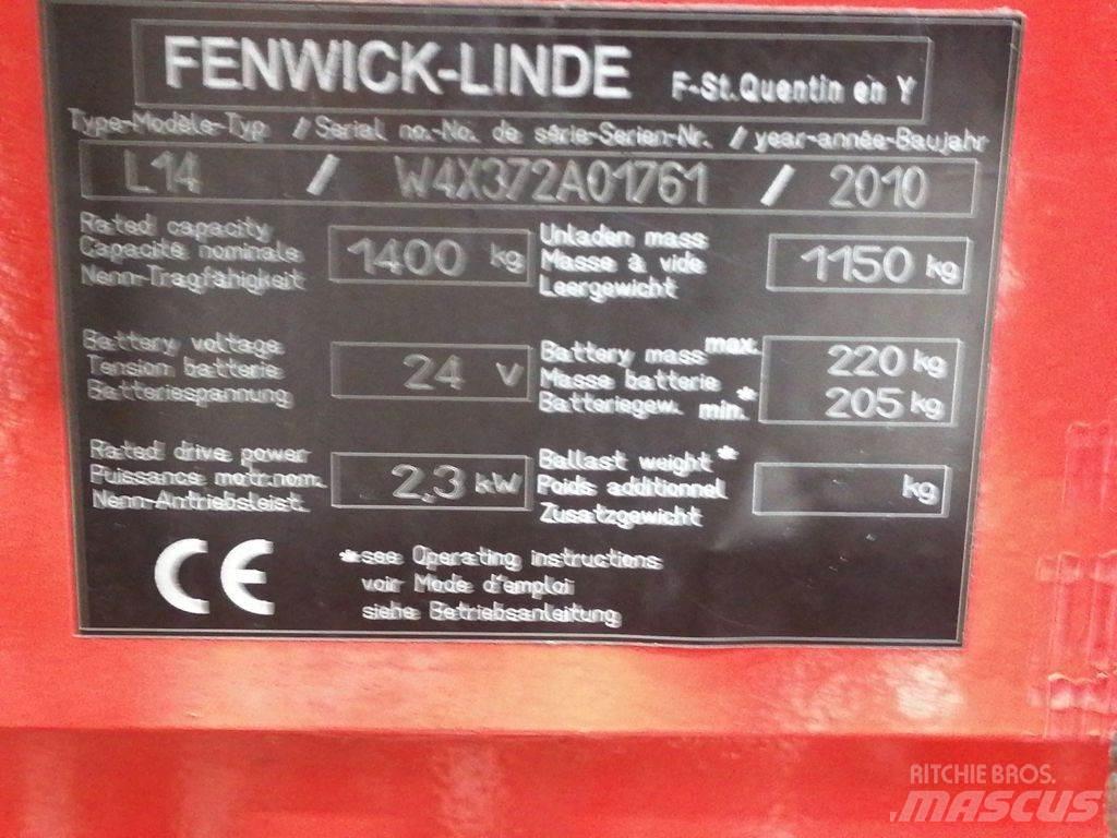 Linde L14 行走控制式堆積機