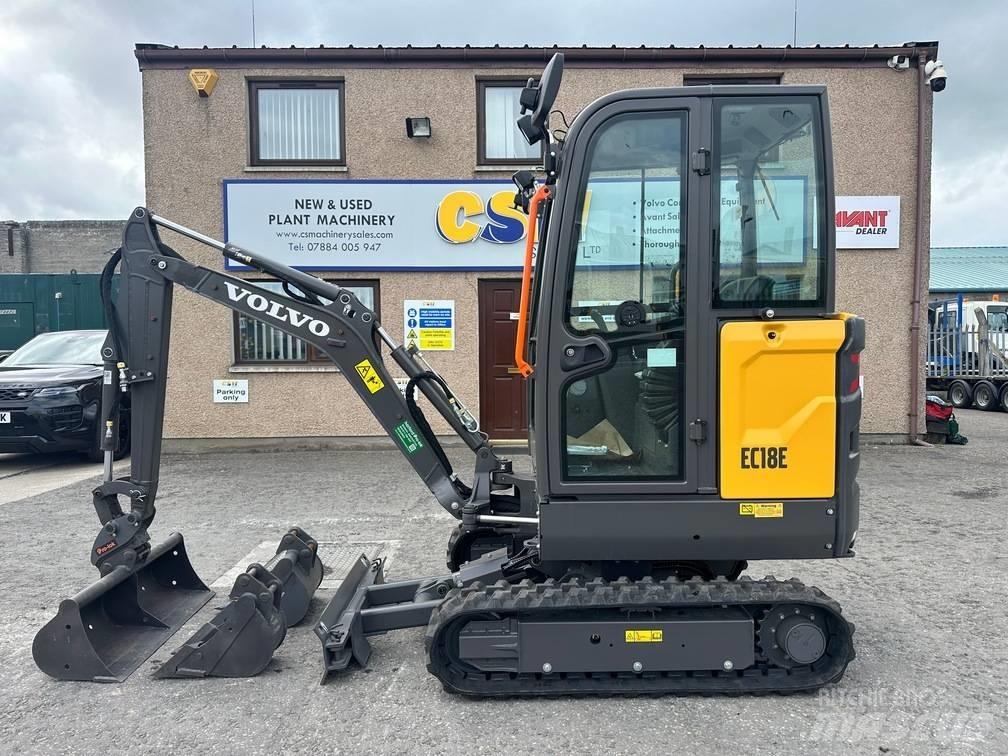 Volvo EC 18 E 小型挖土機/掘鑿機<7t(小型挖掘機)