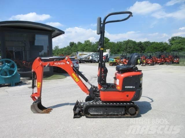 Kubota K008-5 小型挖土機/掘鑿機<7t(小型挖掘機)