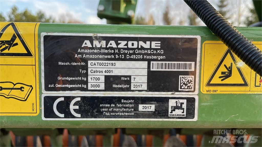 Amazone Catros 4001 圓盤耙