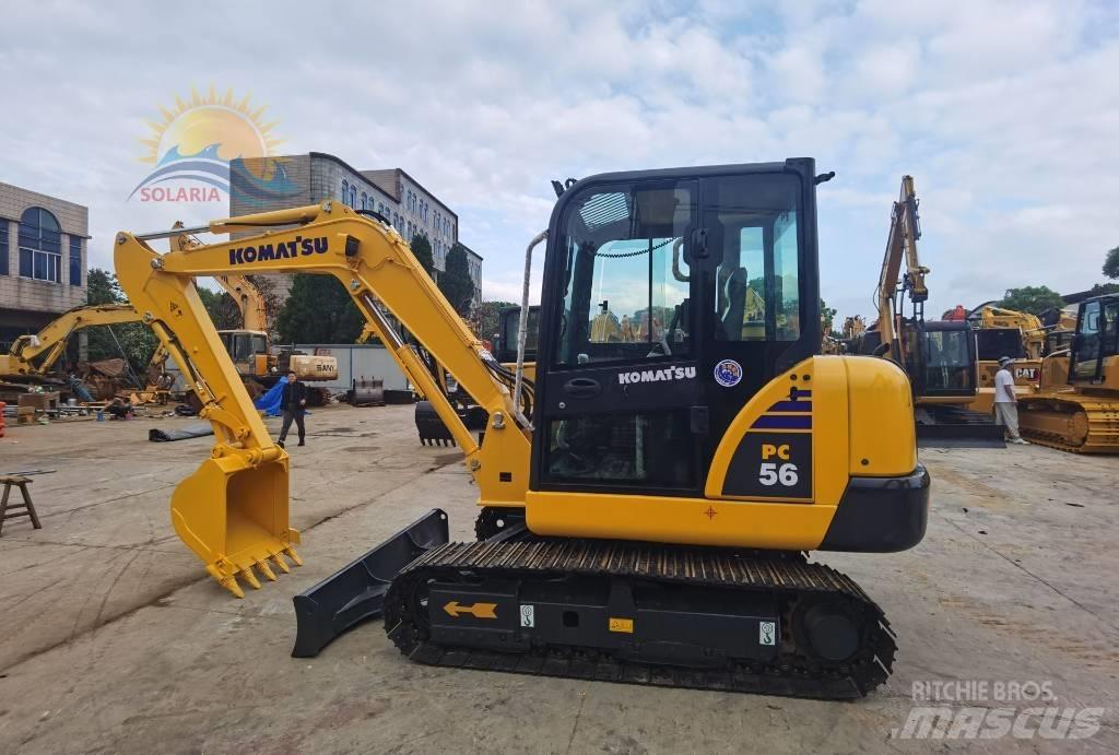 Komatsu PC 56-7 小型挖土機/掘鑿機<7t(小型挖掘機)