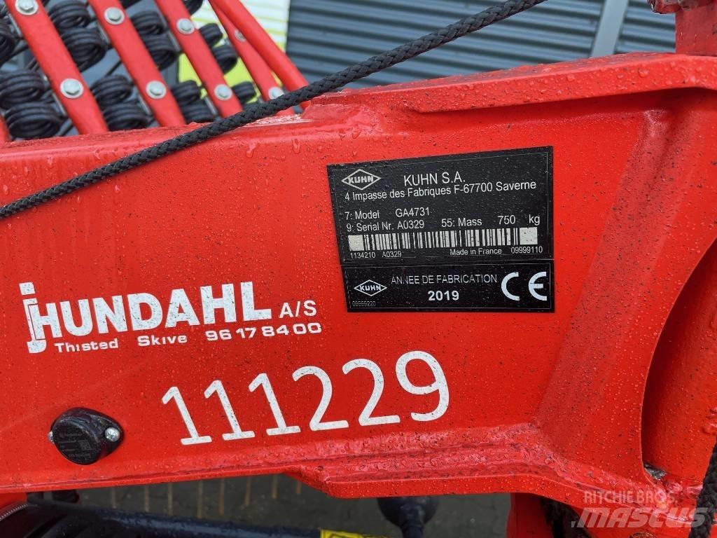 Kuhn GA 4731 耙與翻草機