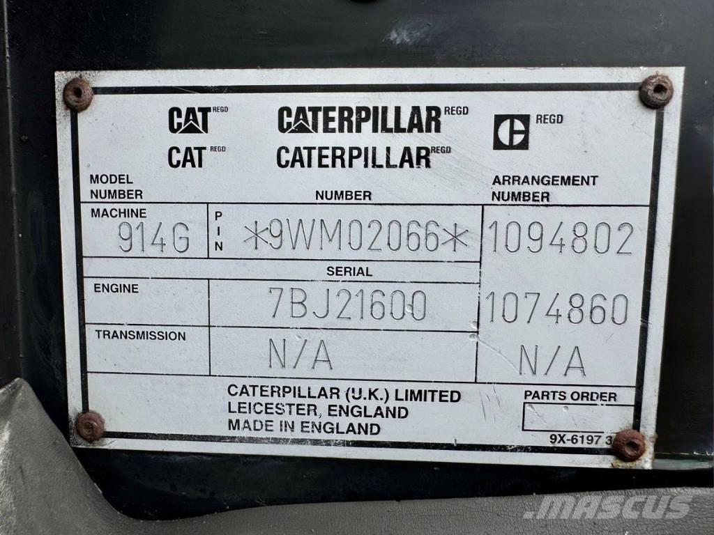 CAT 914 G 輪胎式裝載機