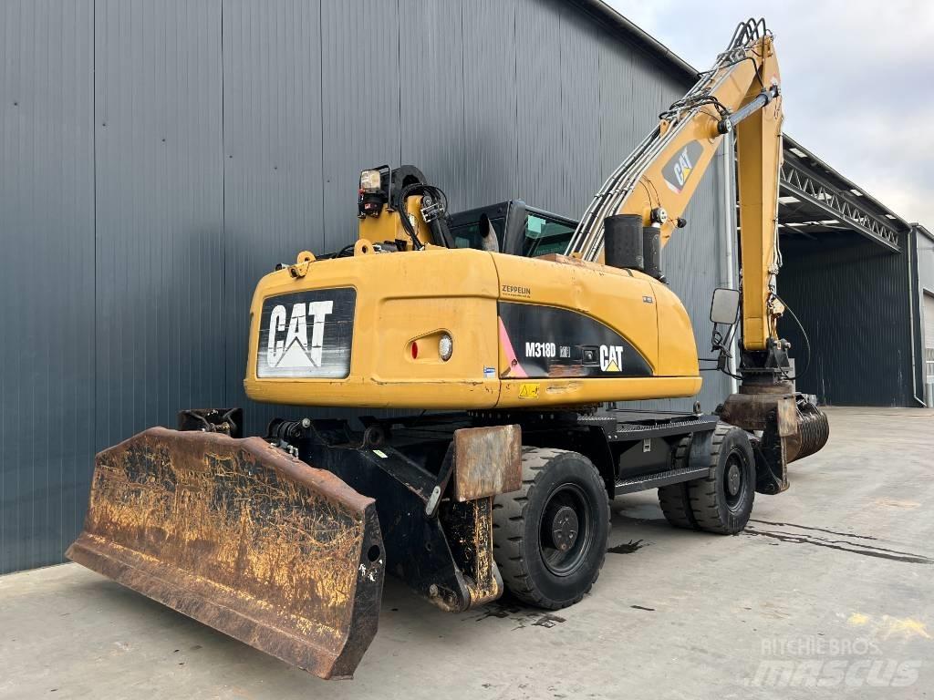 CAT M318D MH 廢棄物/工業用操作車