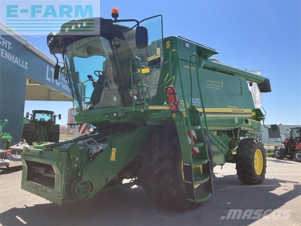 John Deere t550 hm 聯合收穫機