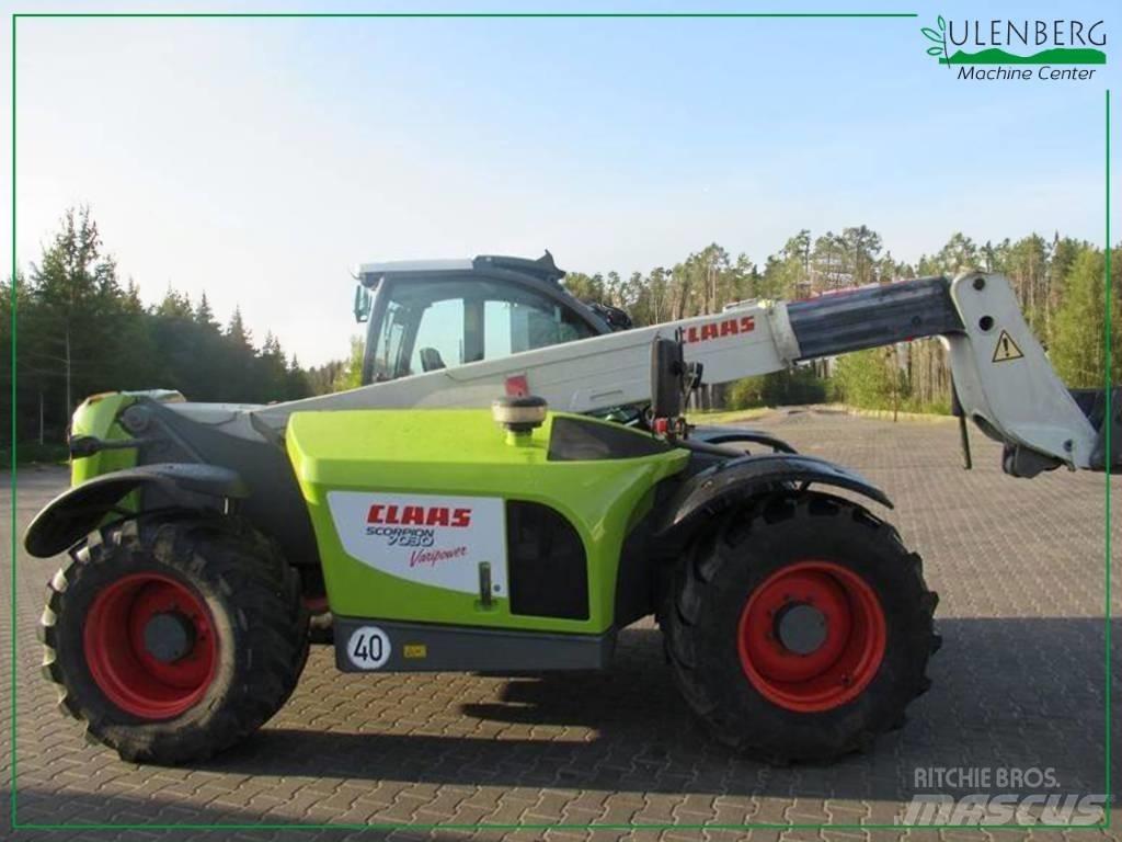 CLAAS Scorpion 7030 農業用伸縮臂裝載機