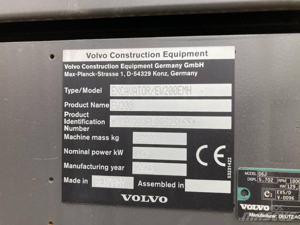 Volvo EW 200 E MH 旋轉式挖土機/掘鑿機/挖掘機
