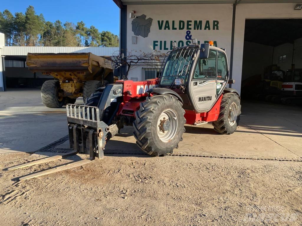 Manitou MT 732 農業用伸縮臂裝載機