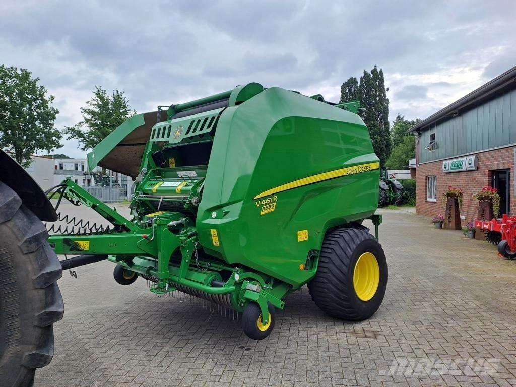 John Deere V461R 圓型牧草打包機