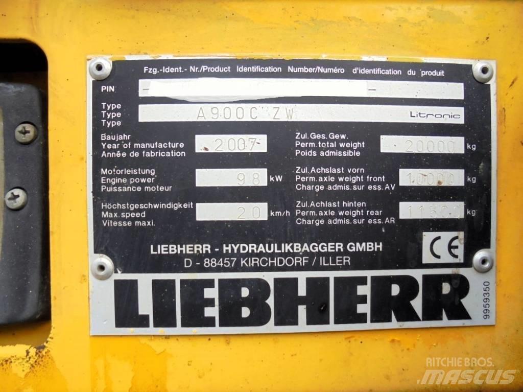 Liebherr A 900 C ZW 旋轉式挖土機/掘鑿機/挖掘機