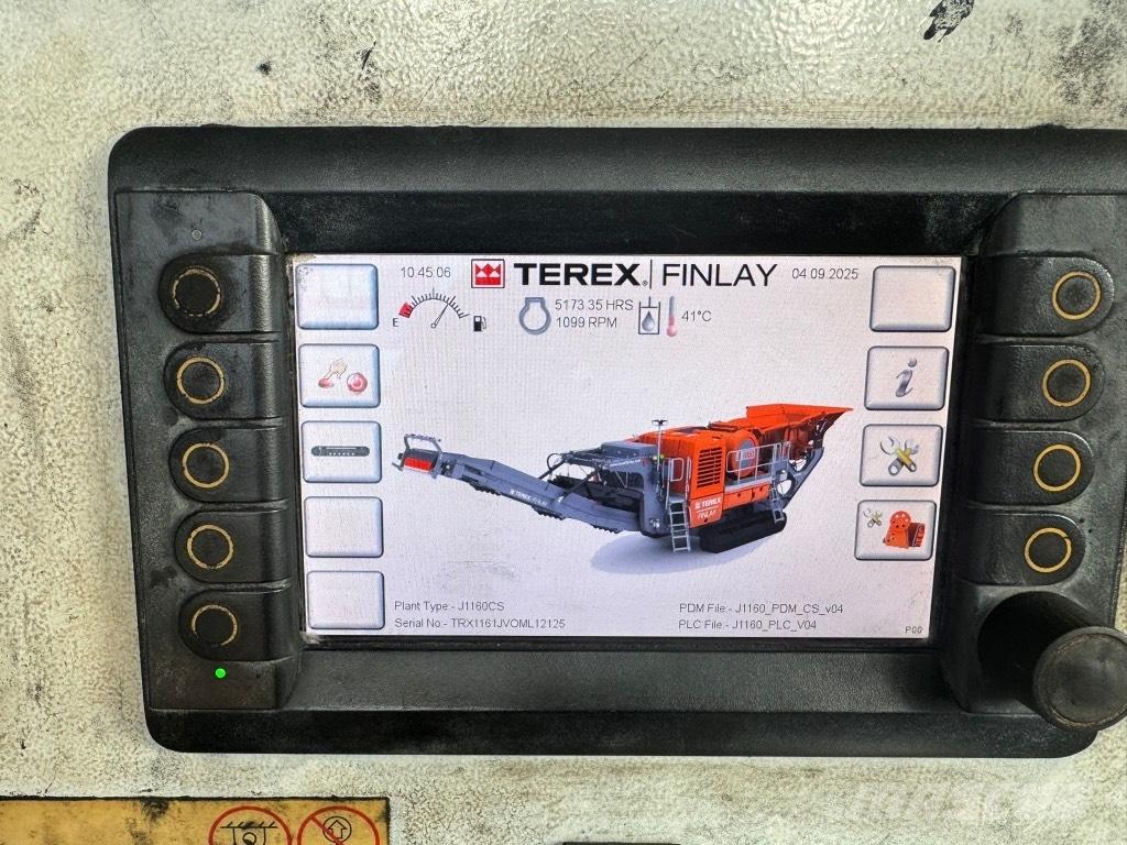Terex Finlay J-1160 移動式壓碎機
