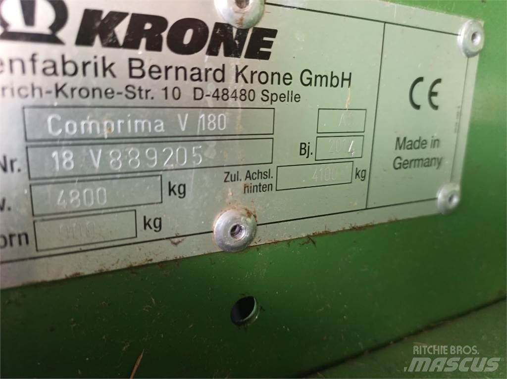Krone V 180 XC 圓型牧草打包機